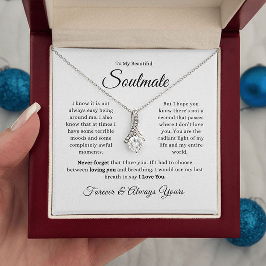 To My Beautiful Soulmate - I Know | Alluring Beauty Necklace